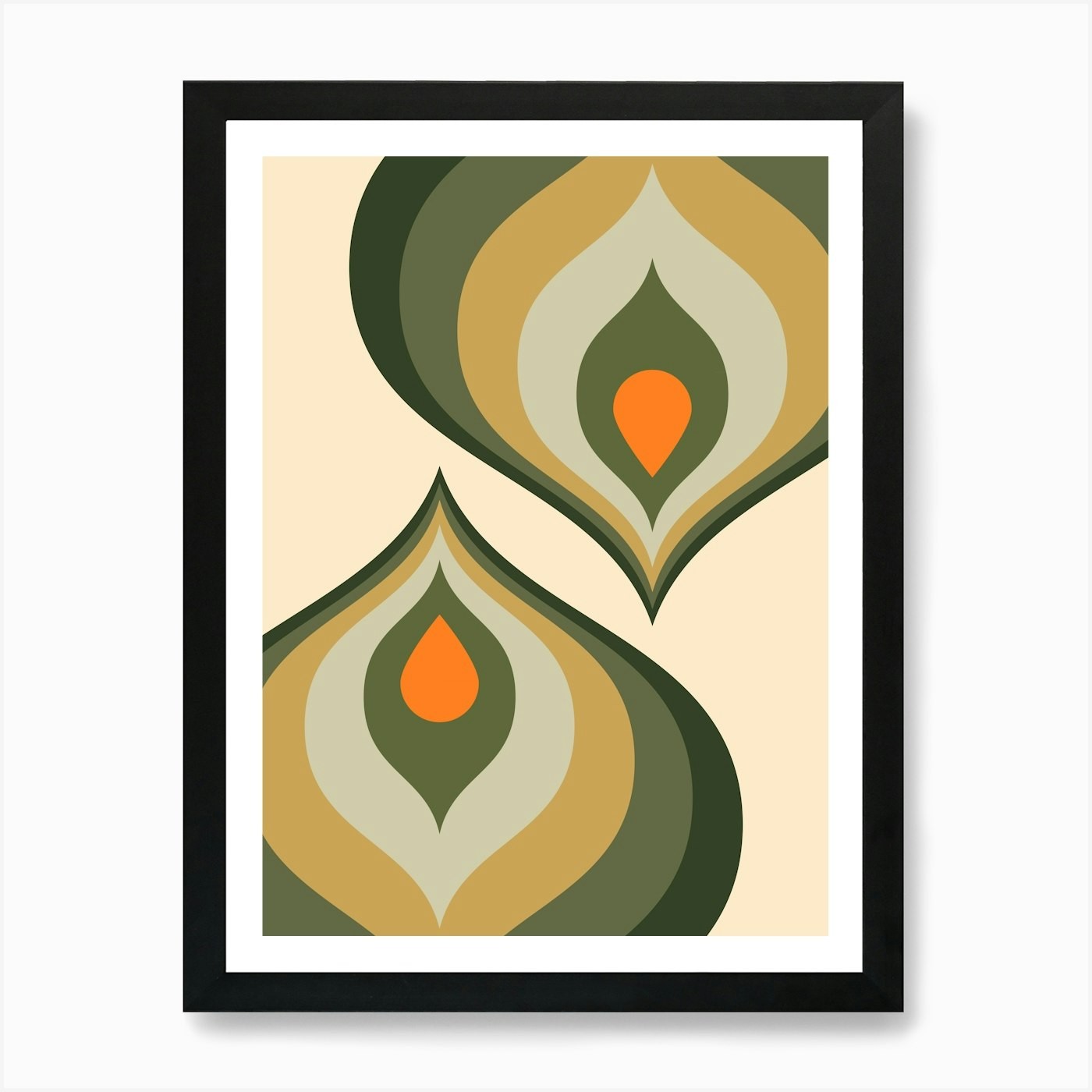 Póster arte de pared enmarcado arte bohemio vintage Ii 01 lienzo impresión cuadro