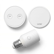 Remote Control Light Socket, Wireless Light Switch for Pull Chain  Bare Fixt...