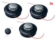3x Fadenspule Fadenkopf Motorsense Easy-Load M10X1.25 M12  Freischneider DL-1237