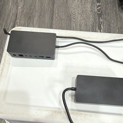 Microsoft Surface Dock 2 Docking Station USB-C USB 3.0 RJ-45 Audio Black