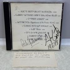 Arlo Guthrie: The Best of Arlo Guthrie (CD 1977 Warner) Arlo Abe Autograph 1993