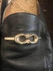 Coach Black Sienna Leather Mule Slides Sherpa shoes Fur Women’s Size 9 black — photo 3