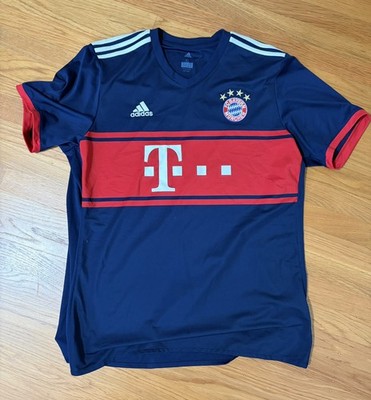 BAYERN MUNICH JERSEY AWAY FOOTBALL SOCCER SHIRT 2017 - 2018 ADIDAS MEN sz XL