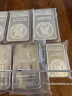 100 oz Silver Bar Lot .999 Fine