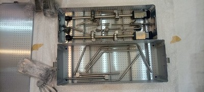 Thompson Surgical Retractor Set For Liver Transplant Stainles Steel Aluminum Box