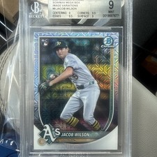Jacob Wilson 2025 Bowman Chrome Image Variation #9 Mega Box