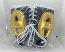 Winning Boxing Head gear Face Guard FG-2900 Black Gold size M JAPAN