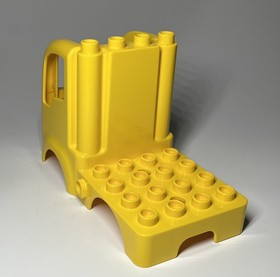 Yellow Construction Truck Cab top part Lego Duplo 10813 2016 BU1LD4U