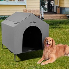 42  Outdoor Dog House for Large Breeds, Durable Large Dog Shelter with Weathe...