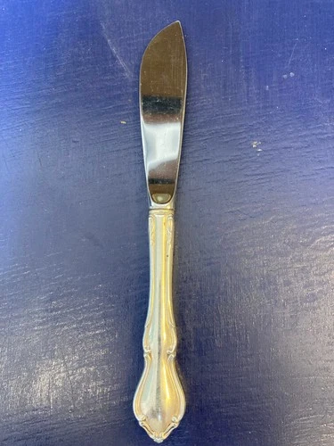 Butter/Fish  Serving Knife, Hampton Court (Reed & Barton) Sterling Pattern