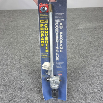 #ad Vintage CENTURY TOOL White Gas to Propane Converter Model 2118 NOS Made in USA $44.99