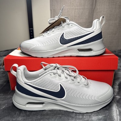 Nike Air Max Nuaxis Running Shoes Men's 11.5 Grey Blue Obsidian FD4329-003