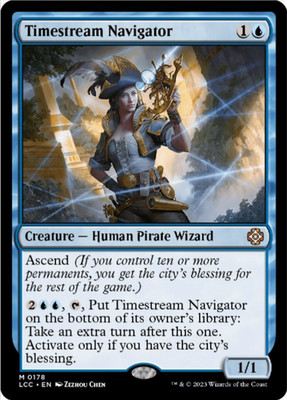 Timestream Navigator Commander: the Lost Caverns of Ixalan