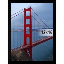 12x16 Picture Frame Black Wall Hanging Photo Frame 1 Pack