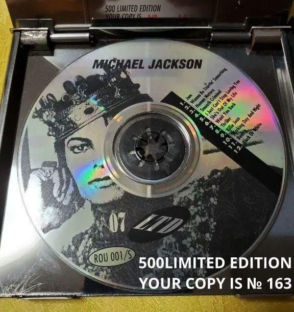 Michael Jackson 500LIMITED EDITION 24K S.N.163 valuable LIVE IN 