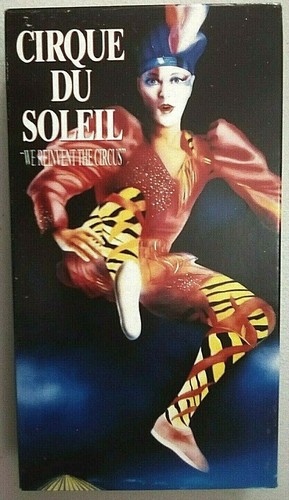 Cirque du Soleil: We Reinvent the Circus (VHS 1992) Original Tour, Island Visual - Picture 1 of 12