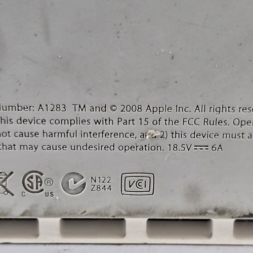 Apple Mac Mini Model A1283 2.26Ghz 2008 Untested - Picture 7 of 9