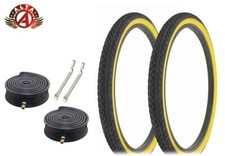 ALTA TIRES 26 x 2.125 Black/Gum HF-133 W/ HEAVYDUTY TUBES TIRE LEVERS.
