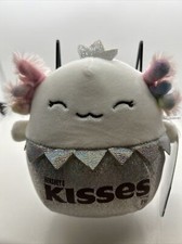 SQUISHMALLOW 5" HERSHEY KISSES CHOCOLATE NATTIE 2022 KELLY TOYS NWT Fast Ship