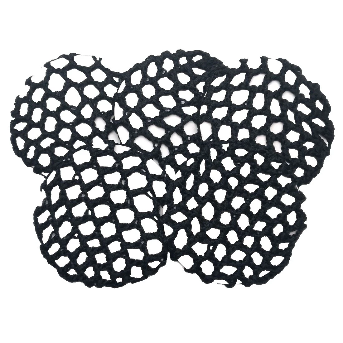 Black Hair Bun Nets for Women