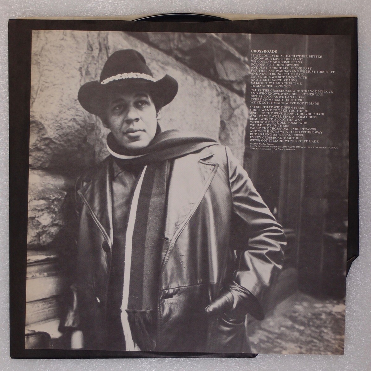 JAE MASON: Cross Roads US Buddah BDS 5604 '74 Funk Soul Orig NM
