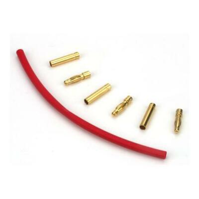 Dynamite RC Gold Bullet Connector Set, 4mm (3) DYNC0050