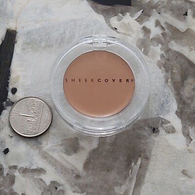 Sheer Cover DARK Creme Concealer 5g, Shadowing Contour, Sealed New