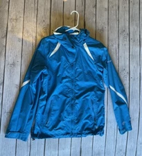 Columbia Bugaboo Women's Medium blue Omni-Tech missing inner liner