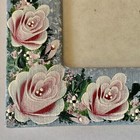 Vintage Hand Painted Picture Frame - 9" x 7"  with  4 1/8" x 6 1/4" Opening — photo 8