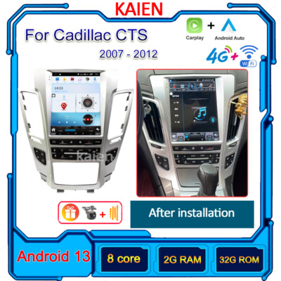 Android For Cadillac CTS 2007-2012 Car Radio Video Player GPS Navig Stereo WIFI