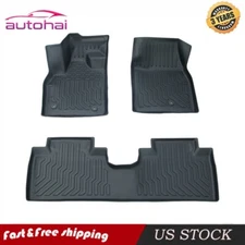 Floor Mats for 2021-2025 4Door Ford Mustang Mach-E TPE Black Liners All Weather
