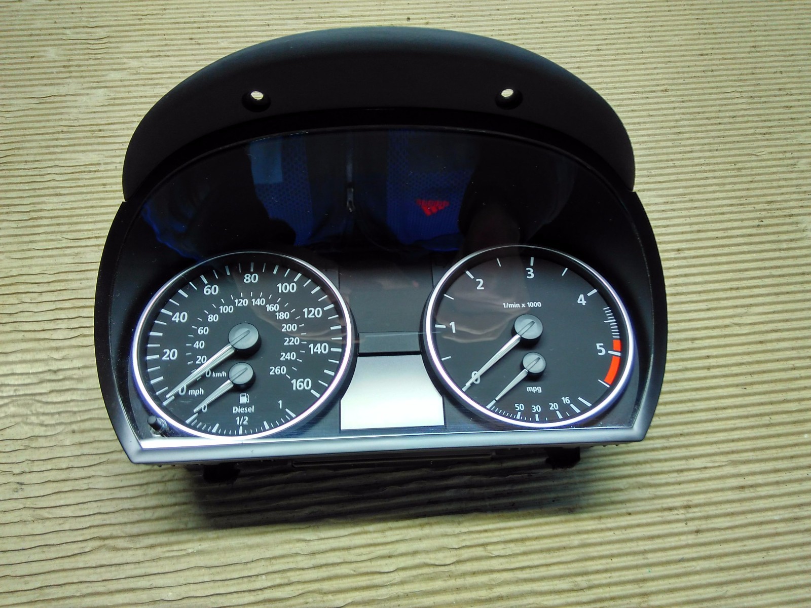 BMW E90 3 SERIES 320D MANUAL 2005 SPEEDO INSTRUMENT CLUSTER 6964514 MPH