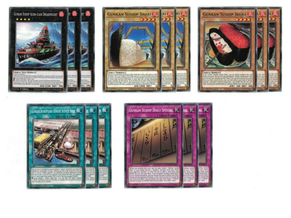 gunkan deck yugioh Suship Ikura [DAMA-EN012] Common Yugioh! Gunkan Suship Deck Core!