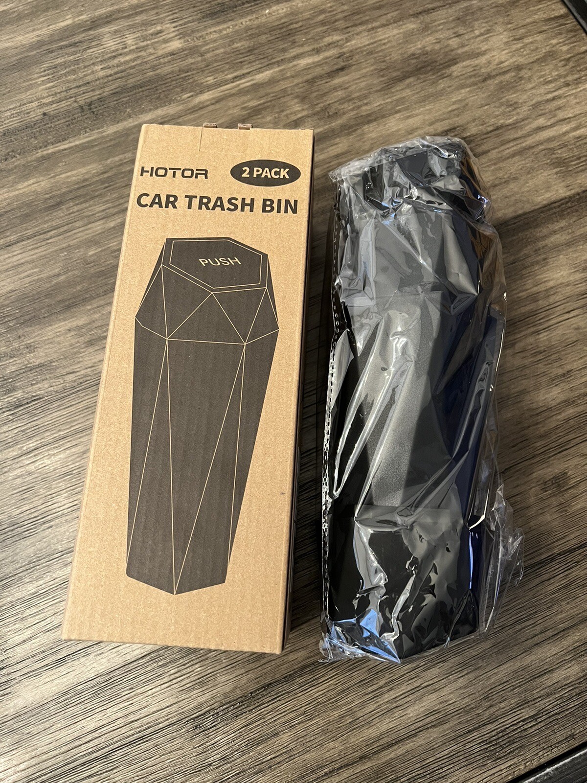 Pattumiera Auto con Coperchio - Confezione da 2, Mini Accessori Auto Essenziali per Interno NUOVO!