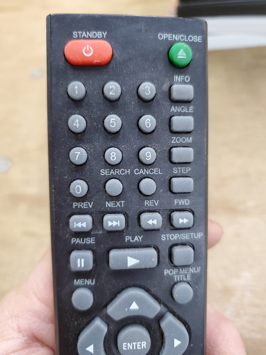 Digix BD-500 Blu-Ray Player Remote Control, JX-1207A, Tested