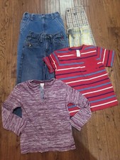 Boys Gymboree Lee US Polo Assn Cherokee Sz 5-5t Lot of 6 Mixed clothes EUC