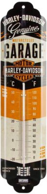 Nostalgic-Art - Metal Garden Outdoor Indoor Thermometer - Harley-Davidson #2