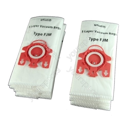 Pack Of 10 Miele S571 Vacuum Bags Type FJM *Free Delivery* | eBay