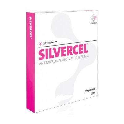 Silvercel antimikrobieller Verband 10 cm x 20 cm x 5