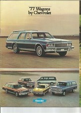 1977 Chevrolet Station Wagon Brochure Caprice Impala Malibu Chevelle Vega 1977 Chevrolet Station Wagon Brochure Caprice Impala Malibu Chevelle Vega