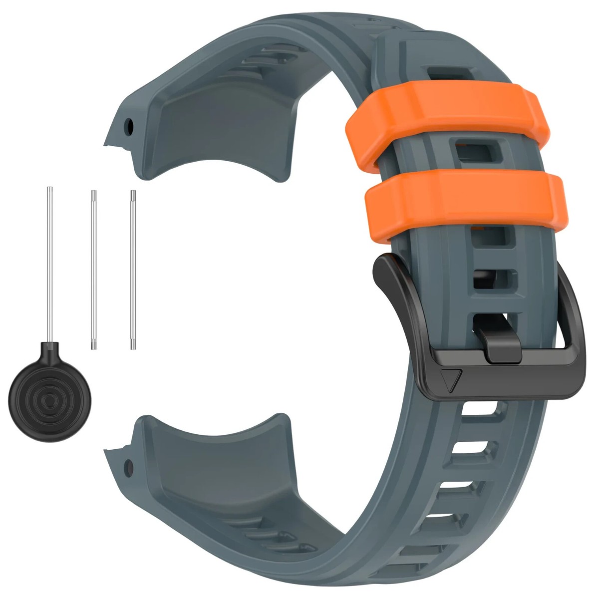 Bracelet Silicone De Remplacement Pour Garmin Instinct 3 50mm - 22mm, Boucle Sécurisée, Souple Et Durable