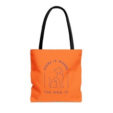 Tote Bag AOP - Home is where my DOG is