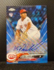 2018 Topps Chrome Blue Wave Refractor /150 Keury Mella #RA-KM Rookie Auto RC