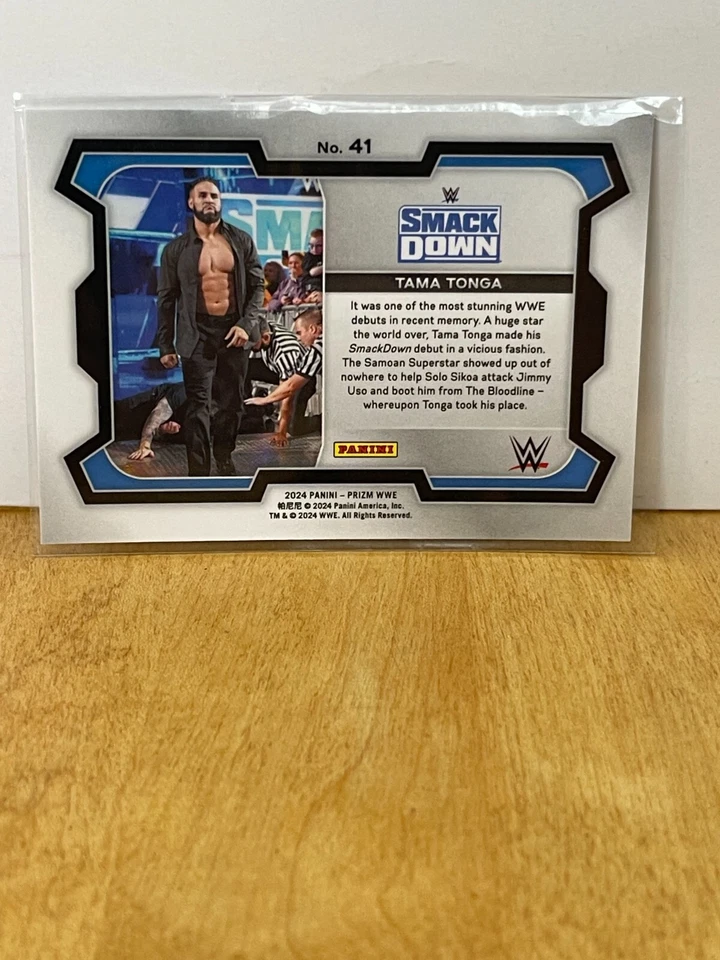 2024 WWE Prizm #41 Tama Tonga - Image 2 of 2