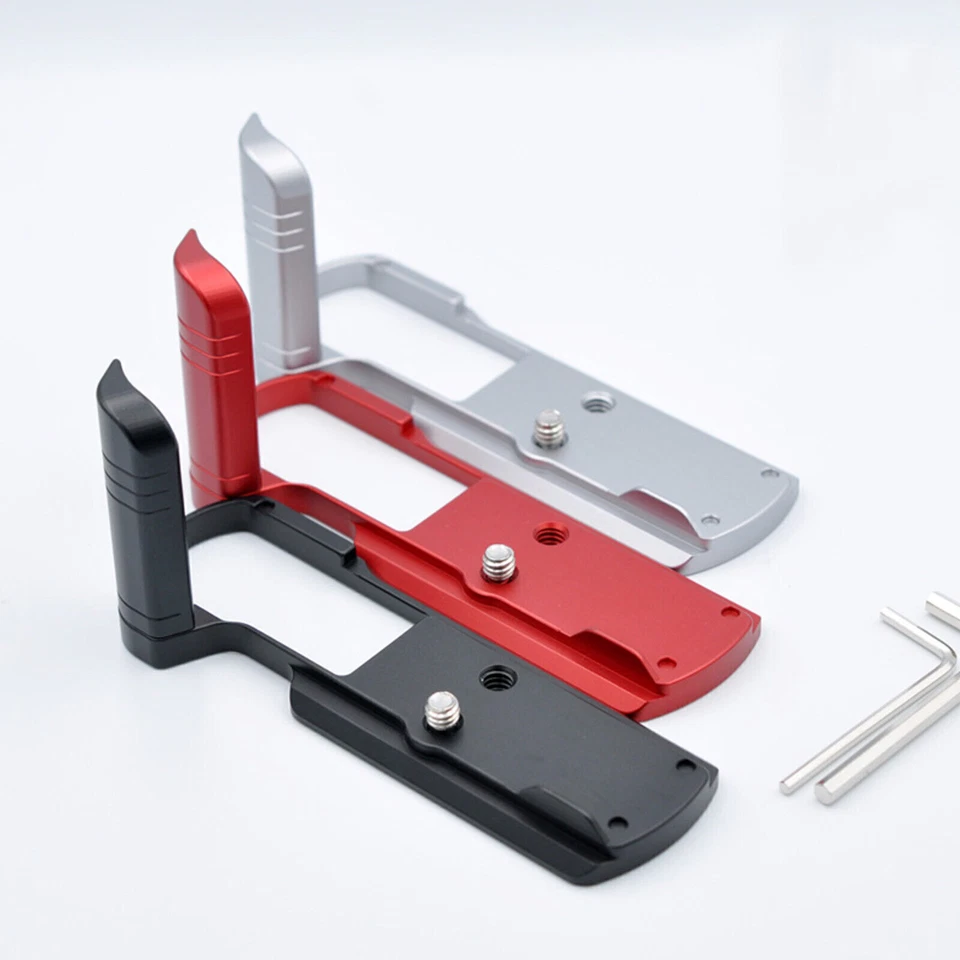 Empuñadura de mano para cámara Panasonic GX9 GX7II/III GX85 GX80 placa L Foto 2 de 4