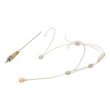 W Audio Adjustable Headset Microphone - 3-pole Locking Jack Sennheiser Trantec