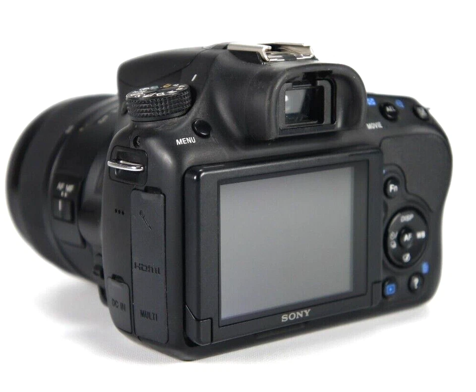 Cámara digital Sony Alpha SLT-A58 20,4 MP SLR - DT SAM II, obturador de 18-55 mm 7923 Foto 4 de 4