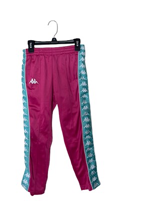 Kappa track pants youth size 8 Pink athletic