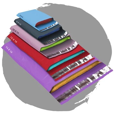 Shipping Mailing Bags Mix Postal Postage Colour Poly Parcel Bag 2 3 4 Sizes 🛍️