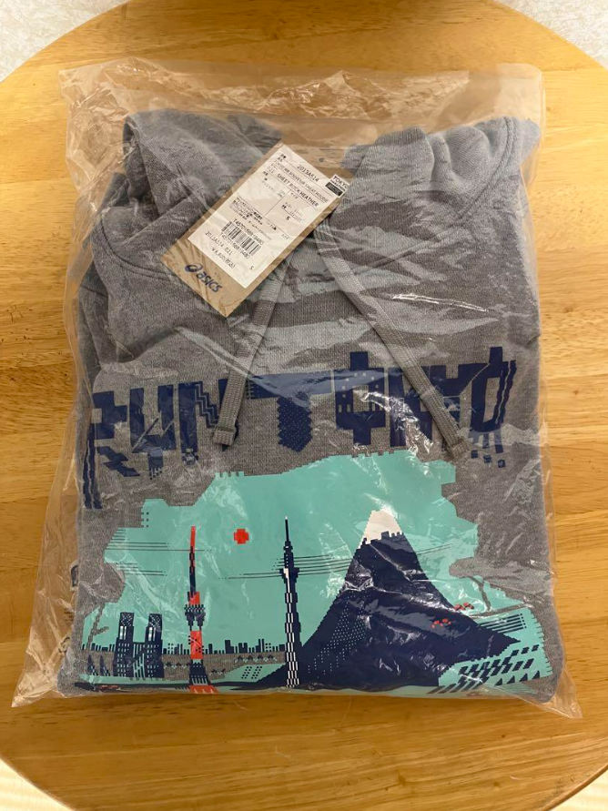 ASICS Tokyo Marathon 2025 Souvenir Hoodie Grey Size S New | eBay